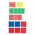 Learning Resources® Magnetic Algebra Tiles, Grades 6 - 12, Pack Of 72