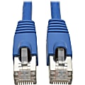 Tripp Lite Cat6a Snagless Shielded STP Patch Cable 10G, PoE, Blue M/M 20ft 1 thumbnail image