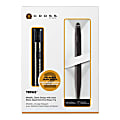 Cross® Tech2 Ballpoint Stylus Pen, Medium Point, 1.0 mm, Black Barrel, Black Ink