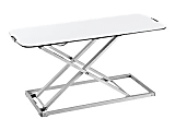 Amer EZUP SLIM - Standing desk converter - rectangular - white 1 thumbnail image