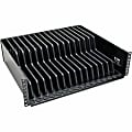 Eaton Tripp Lite Series 3U Rack Mount Tablet/iPad/Laptop Chrombook Storage Shelf - Mounting component (shelf) -  - SR16SHELF 1 thumbnail image