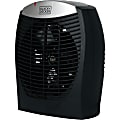 Black+Decker BHDE1706 1,500-Watt Electronic Heater Fan - Electric - Electric - 1500 W - 4 x Heat Settings - 1500 W 1 thumbnail image