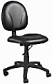 Boss Diamond Task Chair With Antimicrobial Protection, Black