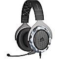 Corsair HS60 HAPTIC Stereo Gaming Headset with Haptic Bass - Stereo - USB - Wired - 32 Ohm - 20 Hz - 20 kHz - Over-the-head - Binaural - Circumaural - 5.91 ft Cable - Uni-directional, Noise Cancelling Microphone - Camo 1 thumbnail image