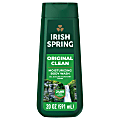 Irish Spring Original Clean Body Wash For Men, 20 Oz 1 thumbnail image