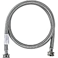 Certified Appliance Accessories Braided Stainless Steel Washing Machine Hose with Elbow - 72" - Silver, Stainless Steel - WM72SS 1 thumbnail image