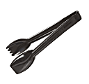 Carlisle Carly Salad Tongs, 9" x 1 3/4", Black 1 thumbnail image