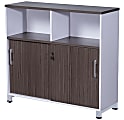 Boss Simple System 48 x 18 Storage Cabinet, Driftwood/White 1 thumbnail image