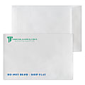 Zip Stick®,  White DuPont™ Tyvek® Open End Catalog Mailing Envelopes, 2-Color, Custom 6" x 9", Box Of 500