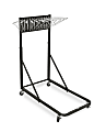 Alpine AdirOffice Blueprint Vertical File Rolling Stand, 46”H x 27”W x 28-1/2”D, Black 1 thumbnail image