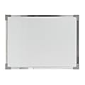 Crestline Products Dry-Erase Whiteboard, 36" x 48", Silver Aluminum Frame 1 thumbnail image
