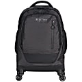 Kenneth Cole Reaction R-Tech Rolling Laptop Backpack, Black/Silver 1 thumbnail image