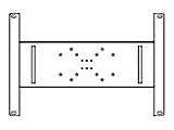 Peerless-AV PLP-V6X6 Mounting Plate for Flat Panel Display - Black - 600 x 600 - VESA Mount Compatible - 1 1 thumbnail image