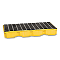 Spill Containment Pallets, Yellow, 5,000 lbs, 30 gal, 51 1/2 in x 26 1/4 in