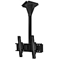 Peerless-AV ECMU-01-C Ceiling Mount for Flat Panel Display - Black - 32" to 65" Screen Support - 200 lb Load Capacity - 1 1 thumbnail image