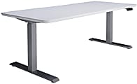 VARI 72"W Adjustable Electric Standing Desk, White