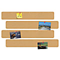 FORAY™ 10" Cork Bulletin Bars, Pack Of 4 1 thumbnail image