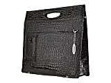 Mobile Edge Espresso Faux-Croc Case, Black 1 thumbnail image