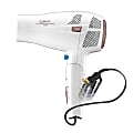 Conair® Double Ceramic 2-Speed 1,875-Watt Compact Hair Dryer, 9-1/8” x 7-1/4” x 3-3/4”, White/Rose Gold 1 thumbnail image