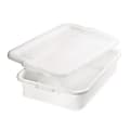 Tablecraft Food Storage Box, 7"H x 21-1/4"W x 15-3/4"D, White 1 thumbnail image