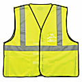 Ergodyne GloWear Safety Vest, ID Holder, Type-R Class 2, 4X/5X, Lime, 8216BA 