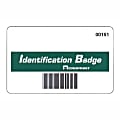 Acroprint timeQplus Barcode Badges, #TQ600, Numbered 16 - 50, 3" x 4", Pack Of 35