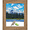 Amanti Art Owl Brown Wood Picture Frame, 15" x 18", Matted For 11" x 14" 1 thumbnail image