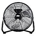 Seasons Comfort™ 3-Speed High-Velocity Heavy-Duty Floor Fan, 14-In., Black 1 thumbnail image