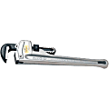 RIDGID Aluminum Straight Pipe Wrench - Aluminum - 11 lb - Lightweight - 1 / Pack 1 thumbnail image