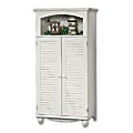Sauder® Computer Armoire, 67 3/4"H x 33 3/4"W x 21 3/4"D, Antiqued White 1 thumbnail image