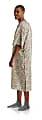 Medline Royale Print Deluxe Cut IV Patient Gowns, Royale Sage/Beige, Pack Of 12 1 thumbnail image