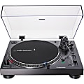 Audio-Technica Direct-Drive Turntable (Analog & USB) - Direct Drive - S-shaped Manual Tone Arm - 33.33, 45, 78 rpm - ATLP120XUSBBK 1 thumbnail image