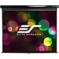 Elite Screens Manual Series - 100-INCH 4:3, Pull Down Manual Projector Screen with AUTO LOCK, Movie Home Theater 8K / 4K Ultra HD 3D Ready, 2-YEAR WARRANTY , M100UWV1"