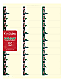 Geo Studios Holiday-Themed Mailing Labels, 49262, Rounded Corners, 1" x 2-11/16", Bells & Ivy, Pack Of 150 Labels 1 thumbnail image
