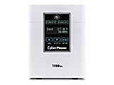 CyberPower Medical Grade M1100XL - UPS - AC 120 V - 880 Watt - 1100 VA - 3 x battery - lead acid - 9 Ah - USB, serial - output connectors: 6 1 thumbnail image