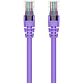 Belkin CAT6 Ethernet Patch Cable Snagless, RJ45, M/M - First End: 1 x RJ-45 Male Network - Second End: 1 x RJ-45 Male Network - 1 Gbit/s - Patch Cable - - 24 AWG - Purple