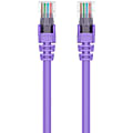 Belkin CAT6 Ethernet Patch Cable Snagless, RJ45, M/M - First End: 1x RJ-45 Male Network - Second End: 1x R - A3L98075PURS 1 thumbnail image