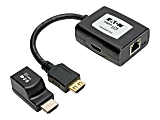 Eaton Tripp Lite Series HDMI over Cat5/Cat6 Extender Kit, Power over Cable, 1080p @ 60 Hz, TAA - Kit - video/audio extender - over CAT 5/6 - up to 100 ft - TAA Compliant