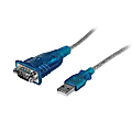 StarTech.com USB to Serial Adapter - Prolific PL-2303 - 1 port - DB9 (9-pin) - USB to RS232 Adapter Cable - ICUSB232V2 1 thumbnail image