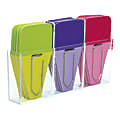 Clip-Rite™ Clip-Tabs™, 1 1/4", Fuchsia/Lime/Purple, Pack Of 24 1 thumbnail image