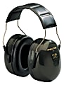3M Optime 101 Earmuffs, 27 dB NRR, Dark Green, Over the Head 1 thumbnail image
