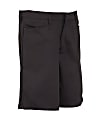Royal Park Boys Uniform, Flat-Front Shorts, Size 16, Black