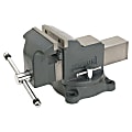 Shop Vise, 6 in Jaw, 3-1/2 in Throat, Swivel Base 1 thumbnail image
