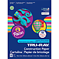 Tru-Ray® Construction Paper, 50% Recycled, 9" x 12", Assorted Brights, Pack Of 50 1 thumbnail image