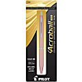 Pilot® Acroball 1000 Ultra-Premium Ballpoint Pen, Fine Point, 0.7 mm, Rose Gold Barrel, Black Ink