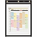 C-Line Super Heavyweight Plus Shop Ticket Holder, Stitched - Both Sides Clear, Black, 9 x 12, 15/BX, 50912 1 thumbnail image