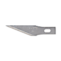 X-Acto No. 11 Classic Fine Point Blade Refill - 1.85" Length - Straight Style - Carbon Steel - 5 / Pack - Stainless Steel 1 thumbnail image