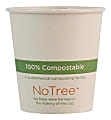 World Centric NoTree Paper Hot Cups, 4 Oz, Natural, Pack Of 1,000 Cups