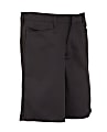 Royal Park Boys Uniform, Husky Flat-Front Shorts, Size 33, Black