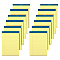 TOPS™ Docket™ Writing Pads, 8 1/2" x 11 3/4", Legal Ruled, 50 Sheets Per Pad, Canary, Pack Of 12 Pads 1 thumbnail image